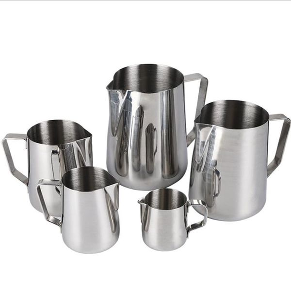 

coffee pots fashion 1pc kitchen stainless steel milk frothing jug espresso pitcher barista craft latte tools