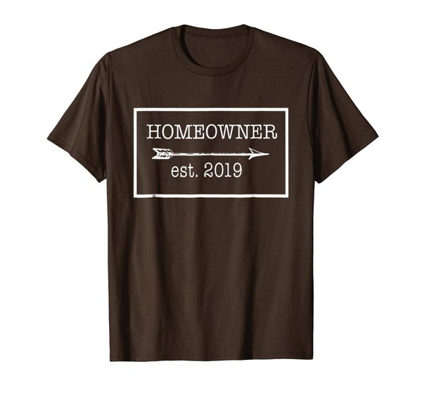 

homeowner since 2019 shirt - new homeowner gift tshirt, White;black