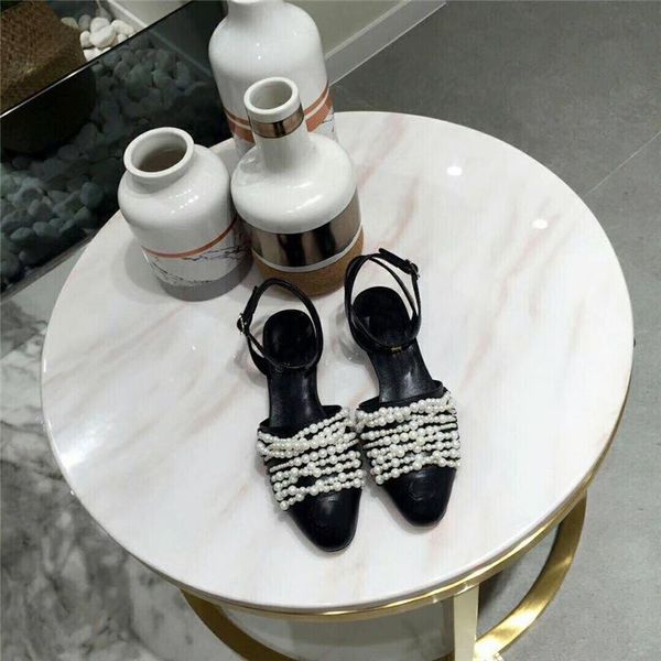 

dress shoes qa0056 qa0054 luxury women's sandals famous brands high style fashionable, Black