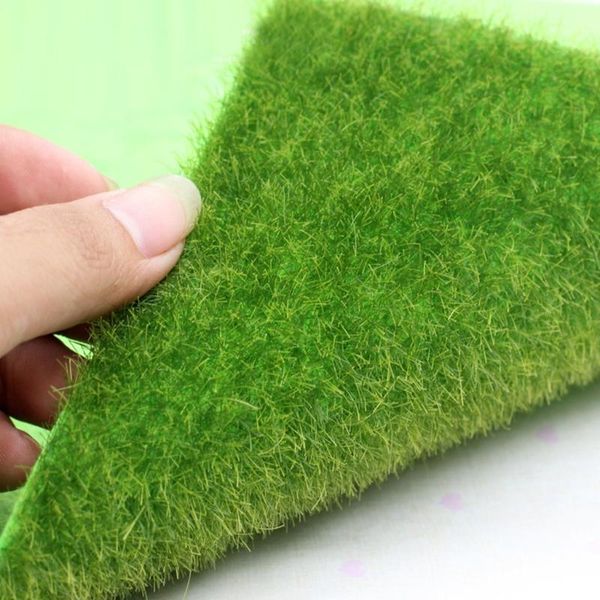 

decorative flowers & wreaths 581c dollhouse artificial grass fake lawn 6"/12" simulation miniature tiles moisture-proof garden orn
