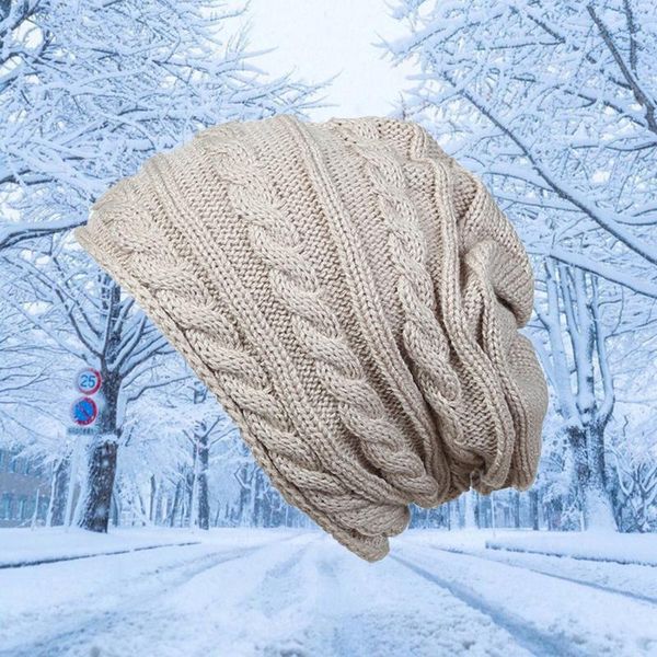 

beanies 25# 2021 winter hats for woman knitted solid autumn female beanie watch cap girls warmer bonnet ladies casual