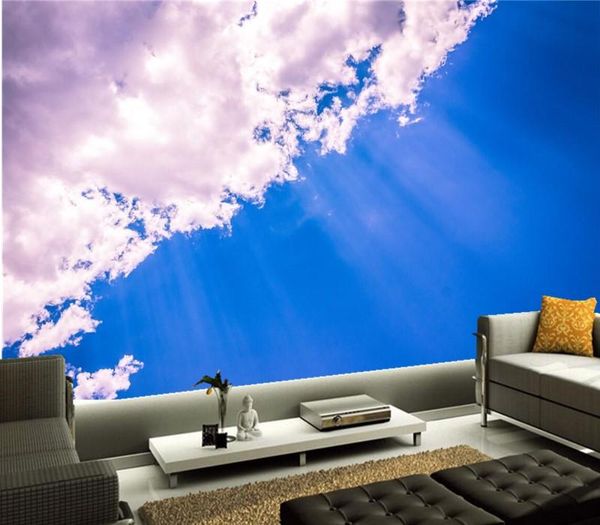 

wallpapers custom 3d murals,sky clouds rays of light nature papel de parede,living room tv wall bedroom wallpaper
