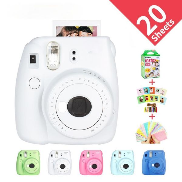 

smart home control mini 9 gift for polaroid instantpo camera filmpo camerain 5 colors instant pocamera