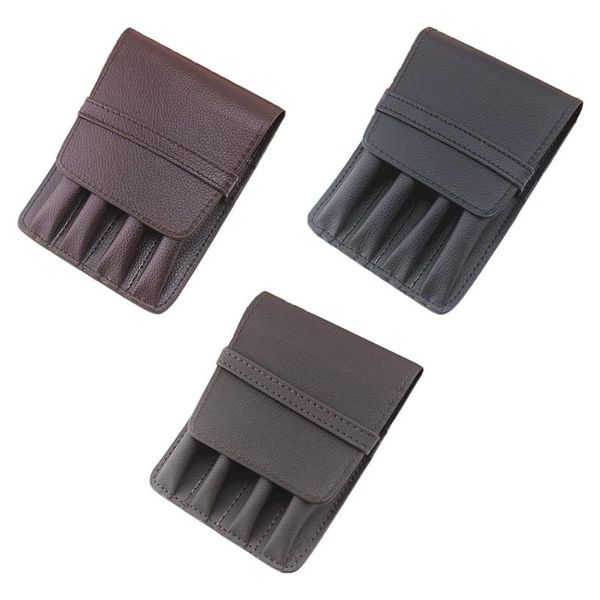 

retro fountain pens case pencils bag pouch separate slot writing holder supplies 32ca pencil bags