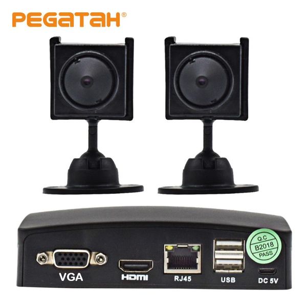 

cameras mini 4ch dvr and 1080p super ahd camera kit for cctv system security with osd menu 5-axis bracket
