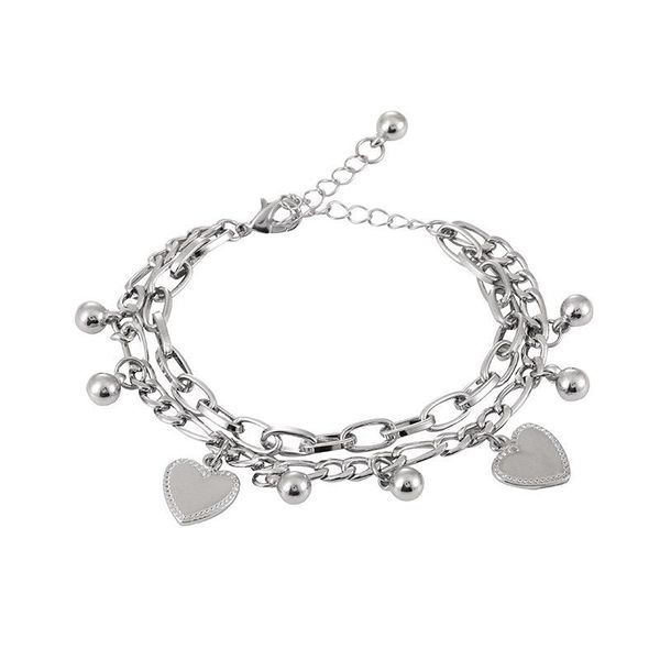 

beaded, strands girafe 2021 fashion multilayer beads bracelets for women beaded chain set female bracelet bangles trendy jewelry, Black