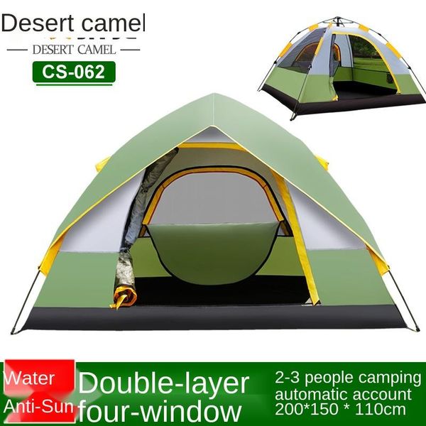 

desert camel 062 two person automatic tent outdoor camping tents and shelters