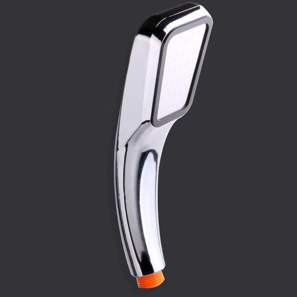 

bathroom shower heads 300 holes water-saving high pressure head hand hold square accessory chrome abs