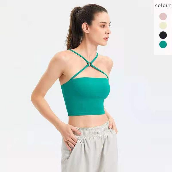 

yoga outfit cross-over sports bra running fitness professional strap underwear pilates cardio cross-country ladies'gym clothes