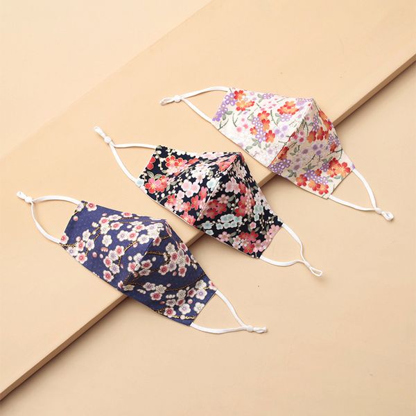 

masks cotton printed , national style, fashion, protection, reusable cleaning, sports and dust-proof combination