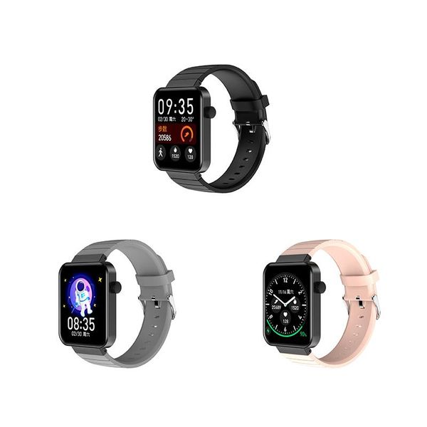 

smart wristbands f16 watch women 1.54 inch hd full press sn ip68 waterproof heart rate monitor sport men smartwatch
