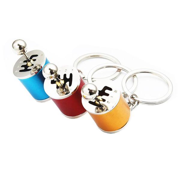 

keychains creative gift car metal keychain gear head turbo hub pendant brake disc absorber, Silver