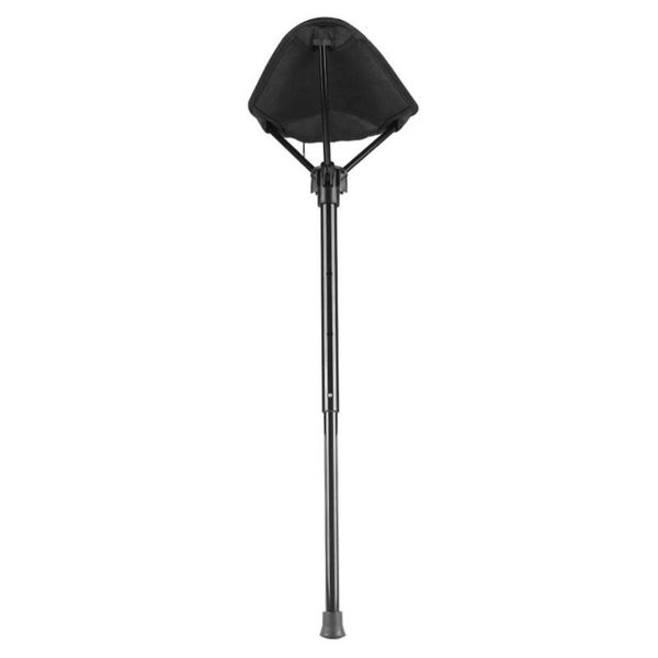 

fishing accessories 1pc tall folding stool portable seat compact lightweight stick