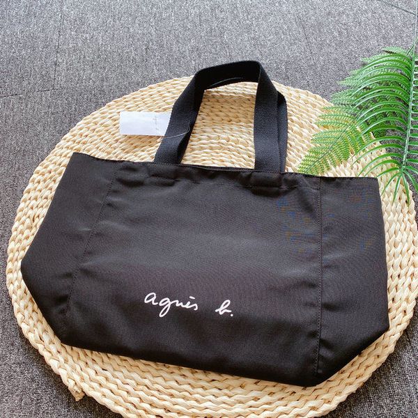 

wholesale shopping french brand canvas bag simple style five colors random choice size 32 15 30 luxuryss designerss yw