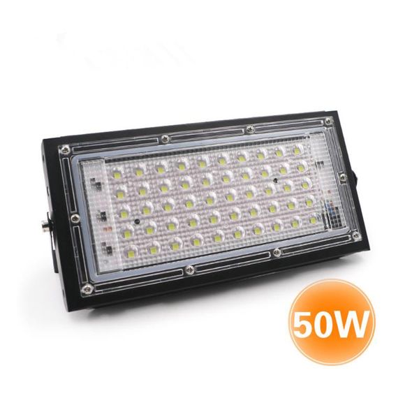 

flash heads ac175-265v 50w energy saving outdoor project-light lamp lightweight illumination aluminum border 6500k cool white floodlight