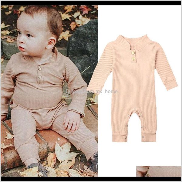 

rompers jumpsuitsrompers clothing baby kids maternity drop delivery 2021 born baby boy cotton long sleeve romper bodysuit autumn outfit clot, Blue