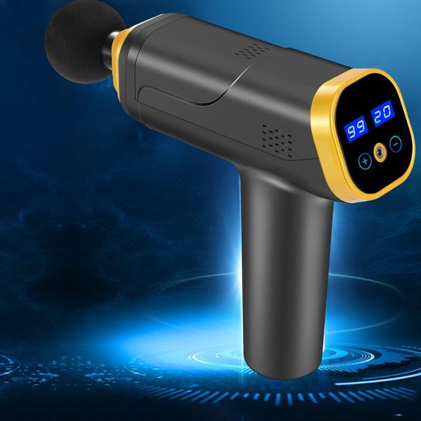 

massage gun body relaxation fitness relief neck back massager deep fascia guns