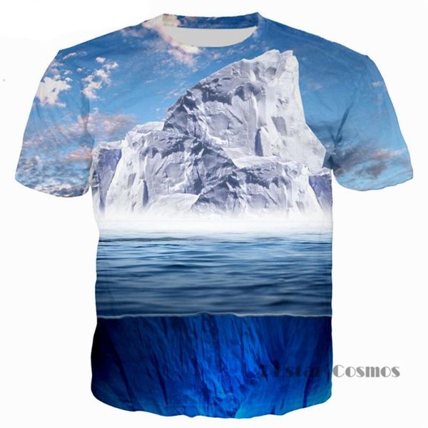 

men's t-shirts plstar cosmos 2021 fashion men/women 3d t shirt waves of the sea water boat head bottle anchor print t-shirt casual tee, White;black