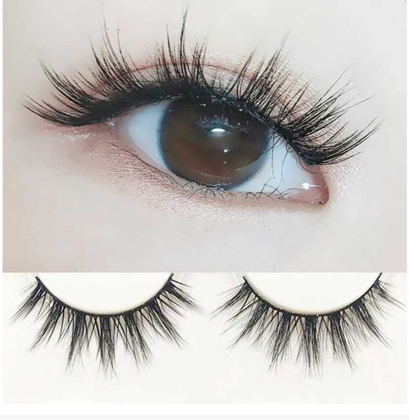 

false eyelashes 3d naturally thick cosplay fake makeup cross strip dance performance eyelash tools lashes
