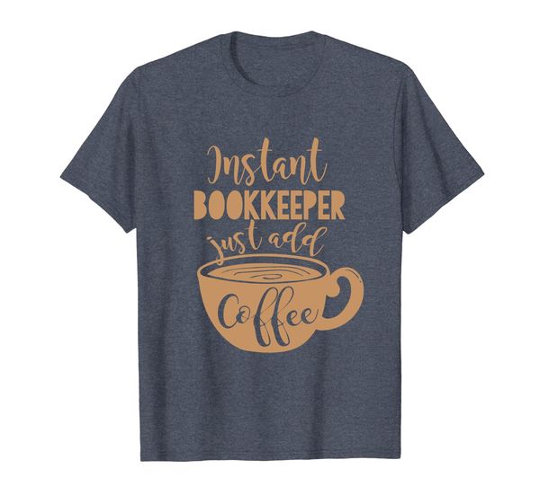 

bookkeeper bookkeeping gifts coffee addict t shirt, White;black