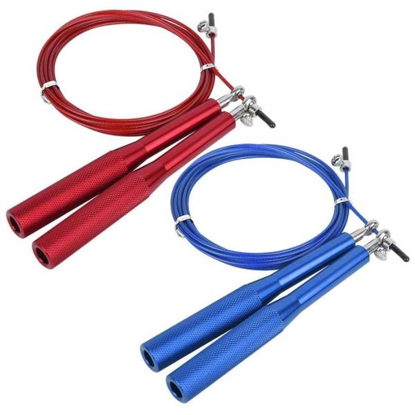 

jump ropes steel wire rope skipping adjustable fitness equipment exercise workout speed training fit gym
