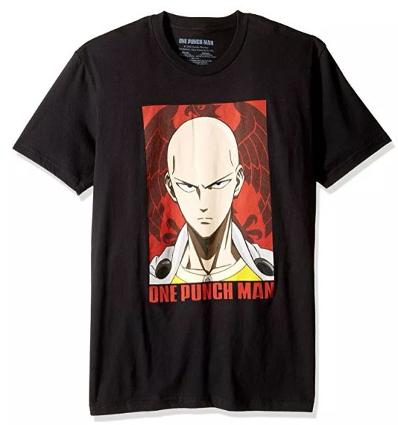 

ANIME One Punch Man SAITAMA FACE T-Shirt NWT 100% Authentic, White;black
