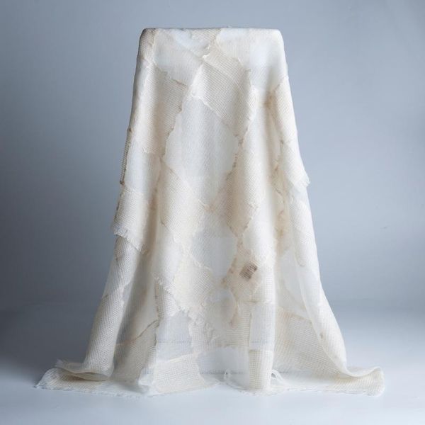 

scarves queen's original cashmere scarf women ding-level luxury 200 rings cut flowers pure shawl female spring, Blue;gray