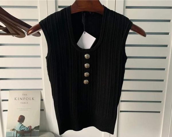 

2021women's designer fashion casual sleeveless women's t-shirt hip hop street style st202102, White