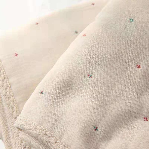 

blankets natural gauze six layer towel cover blanket
