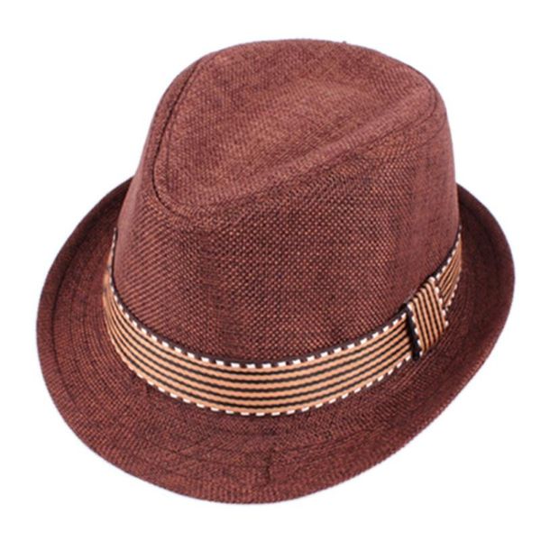 

wide brim hats baby hat children jazz straw cap boys girls kids sun european american style 2-6t, Blue;gray