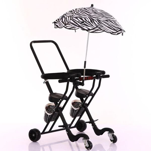 

lightweight and simple twin babies trolley baby walk the artifact strollers#