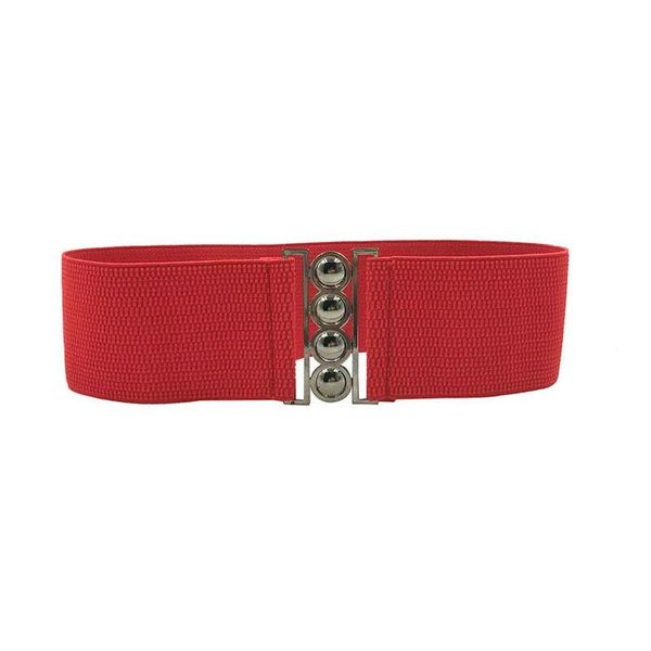 

belts brand women fashion elastic cinch belt wide stretch waist band clasp buckle 60 cm, Black;brown