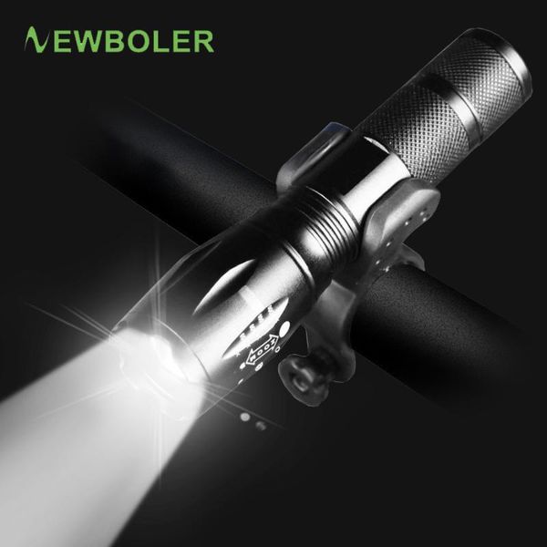 

bike lights boler glare bicycle l2/t6 led front light 18650 battery holder cycling torch accessories