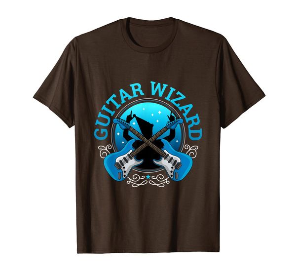 

guitar tshirt for a guitarist with string instrument images, White;black