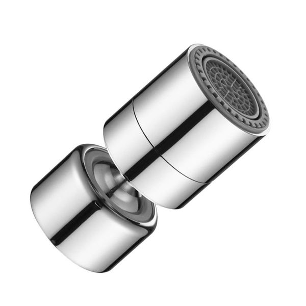 

other faucets, showers & accs rotatable water saving bubbler nozzle filter aerator tap adapter for home kitchen - inner thread m22