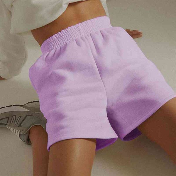 

Biker Shorts Women Summer Sexy High Waist Stretch Short Pant Loose Female Fitness Plus Size Clothes Workout Super Shorts, White;black