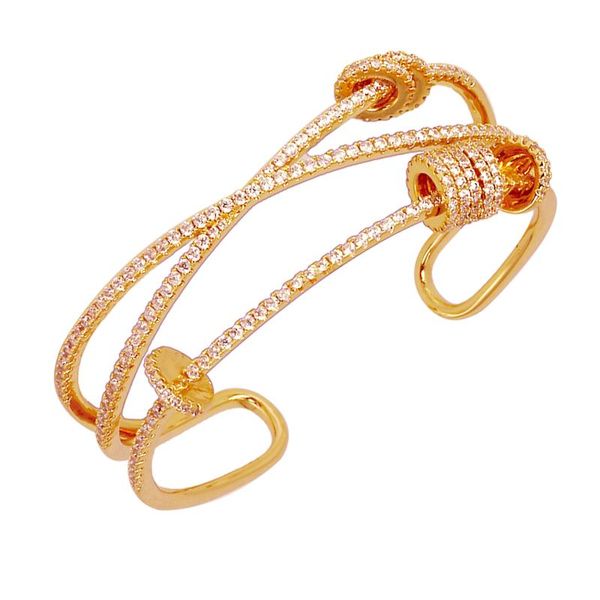 

bangle bracelets zircon fashion charm luxury gold color natural stones love brand bracelet for woman designer custom, Black