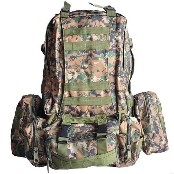 

backpack 50l large capacity man army tactical backpacks outdoor sport bag men women camping hiking travel military assault