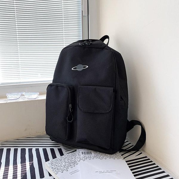 

solid color oxford backpacks for women 2021 fashion large high capacity backpack lady back pack school teenagers girl traval bags