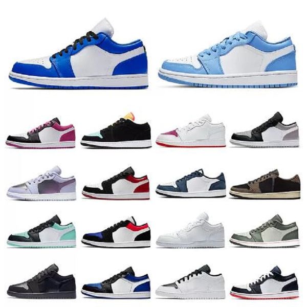 

1 low unc neutral grey starfish wolf grey basketball shoes men women 1s paris gym red midnight navy reverse bred nothing but net shattered b