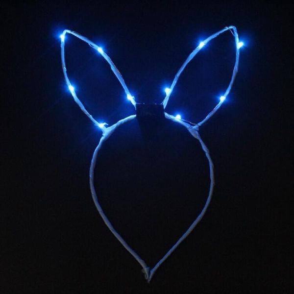 

party decoration women girls ear led flashing headband glowing headwear bar nightclub decor glow easter home birthday