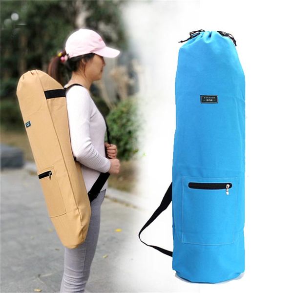 

skateboarding 85/92/122cm portable skateboard storage bag for double rocker receive outdoor sport accessories sling shoulders pack longboard