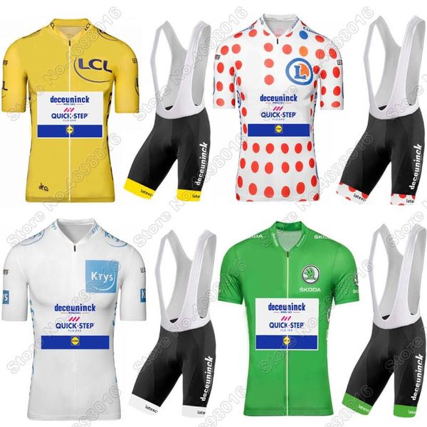 

racing sets 2021 tour de france cycling jersey set quick step clothing road bike shirt suit bicycle bib shorts maillot, Black;blue