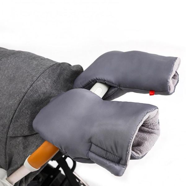 

stroller parts & accessories winter warm baby car windproof plush protective cover handle gloves