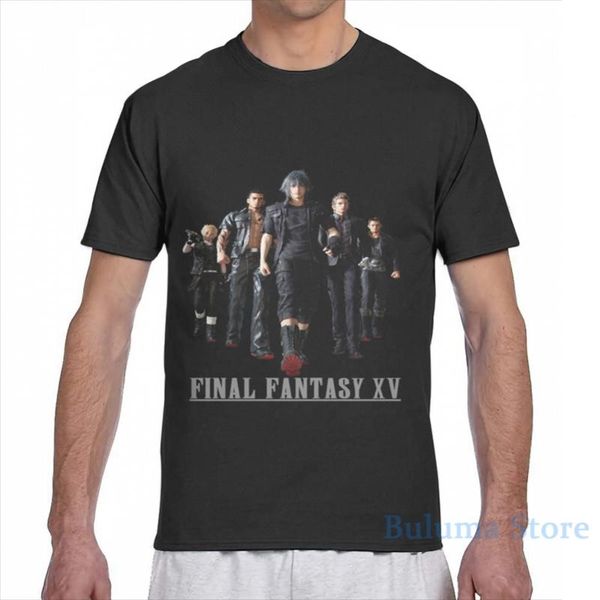 

women's t-shirt final fantasy xv black edition men women all over print fashion girl t shirt boy tees short sleeve tshirts, White
