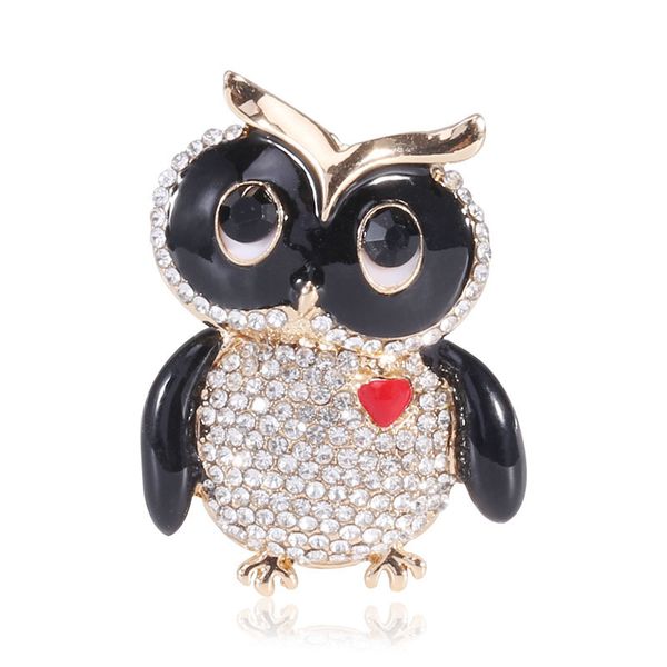 

factory new popular creative animal cute owl brooch clothing accessories pin christmas