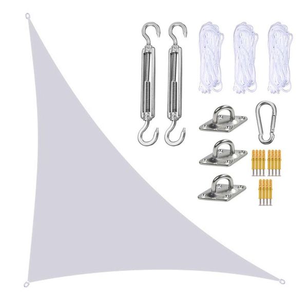 

sunshade sail awning oxford cloth multi colors uv block 4*4*5.7m kit 4 x 5.7 m 2021 original angle patio garden canopy shade