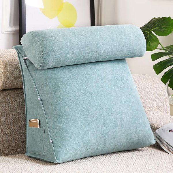 

cushion/decorative pillow blue girls office sofa chair cushion back bedroom living room decorative cogines de sala home decor bd50cu