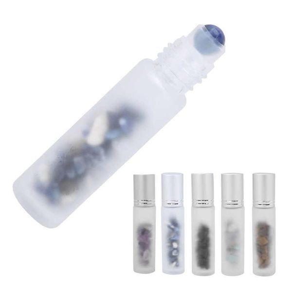 

storage bottles & jars empty lip gloss tubes spray bottle professional frosted essential oil roller glass roll on for health care 10ml