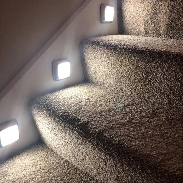 

style pir led motion sensor night light cupboard wardrobe bed lamp under cabinet for closet stairs kitchen.
